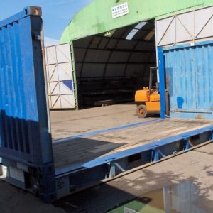 Alternative view of Contenedor de mar Flatrack de 20 'o 40' |Usado