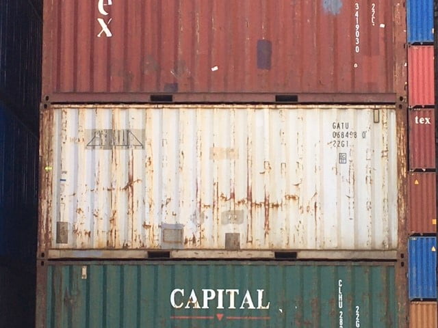 20 'Van Zeecontainer seco |Usado B - Imagen 5