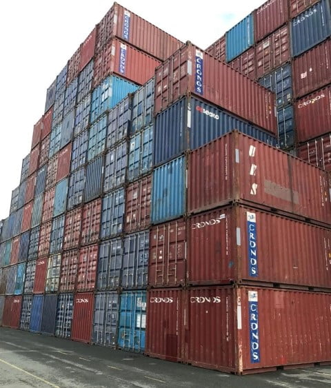 20 'Van Zeecontainer seco |Usado B