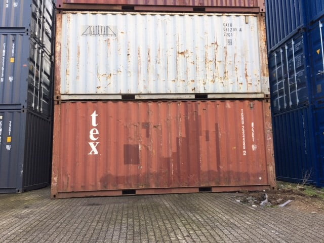 20 'Van Zeecontainer seco |Usado B - Imagen 4