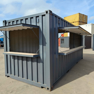 Contenedores marítimos bar 20DC MIIU88811546 gris