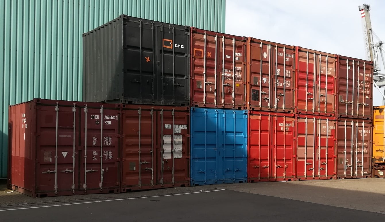 10 'Van Zeecontainer seco |Usado b+